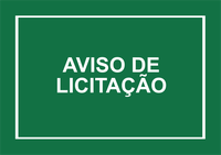 AVISO DE LICITAÇÃO