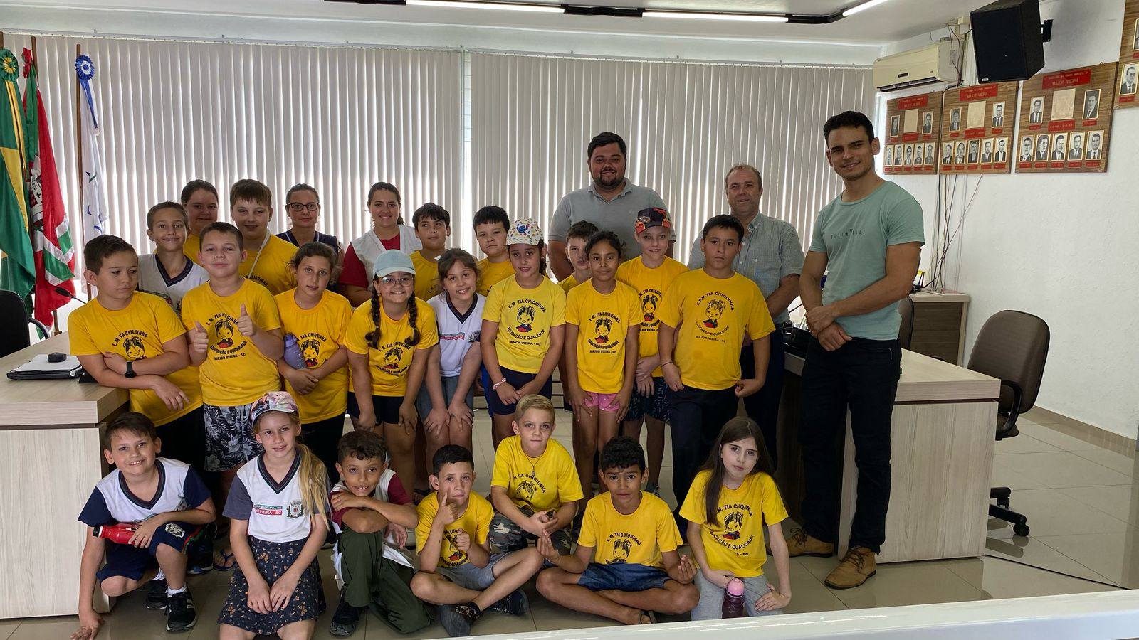 Visita Escolar na Câmara