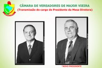 TRANSMISSÃO DO CARGO DE PRESIDENTE DA MESA DIRETORA